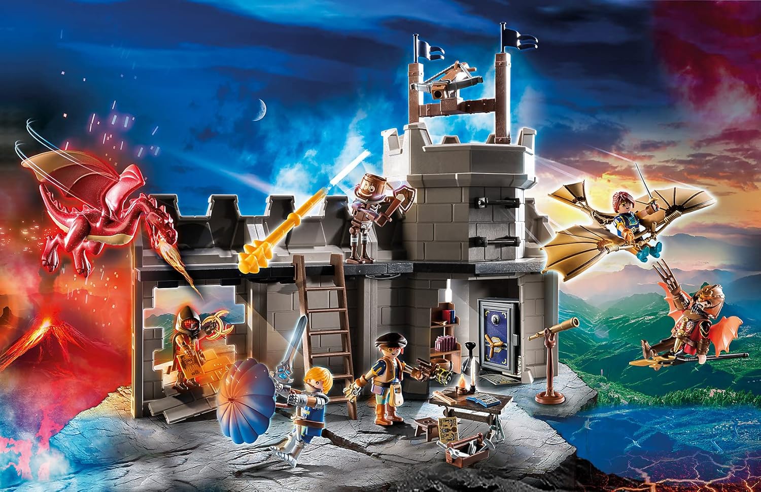 PLAYMOBIL Adventskalender Novelmore - Darios' Workshop Fun PLAYMOBIL Adventskalender Novelmore - Darios' Workshop Fun