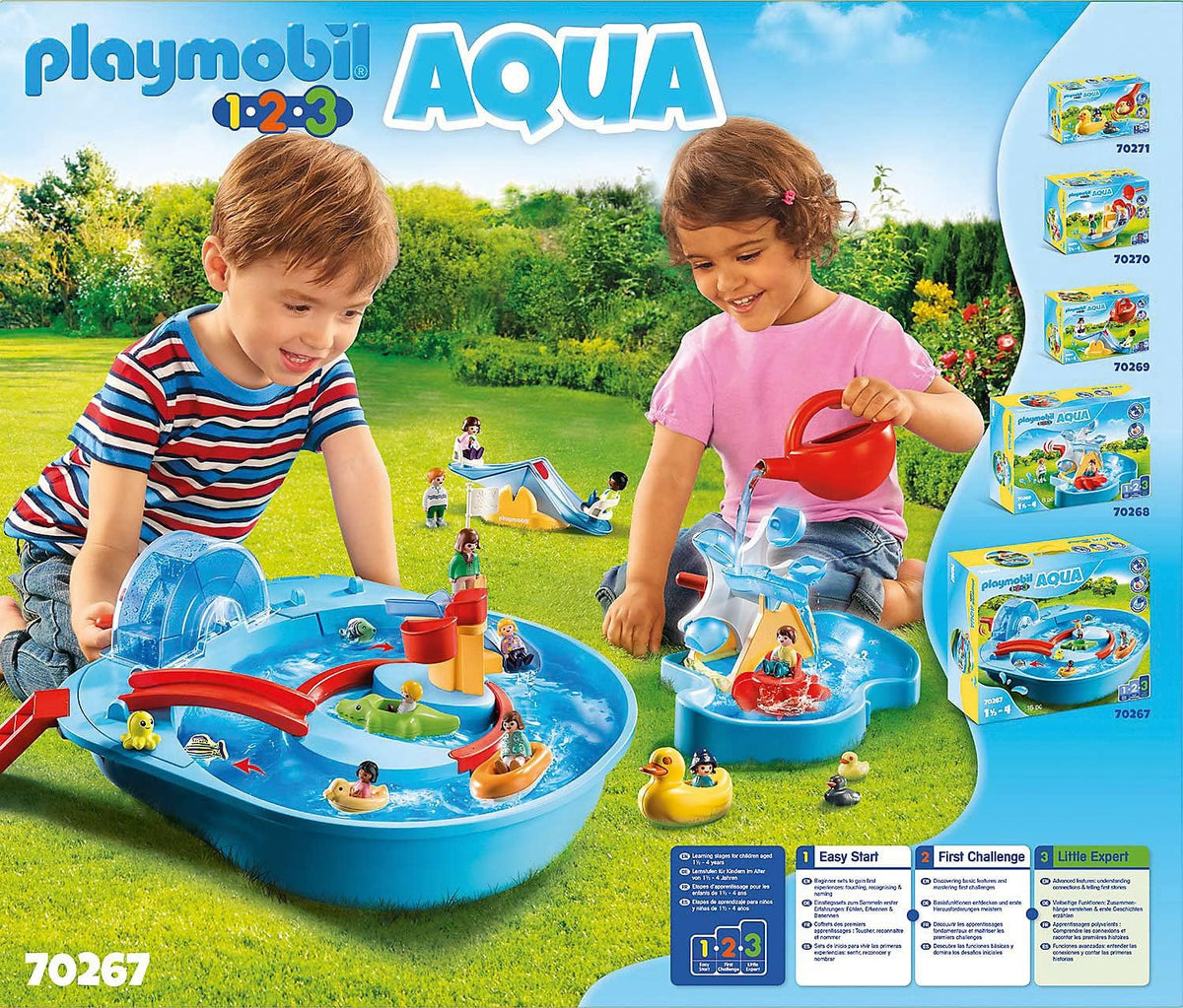 Playmobil Aqua Splish Splash - Fun Water Park for Toddlers Playmobil Aqua Splish Splash - Fun Water Park for Toddlers