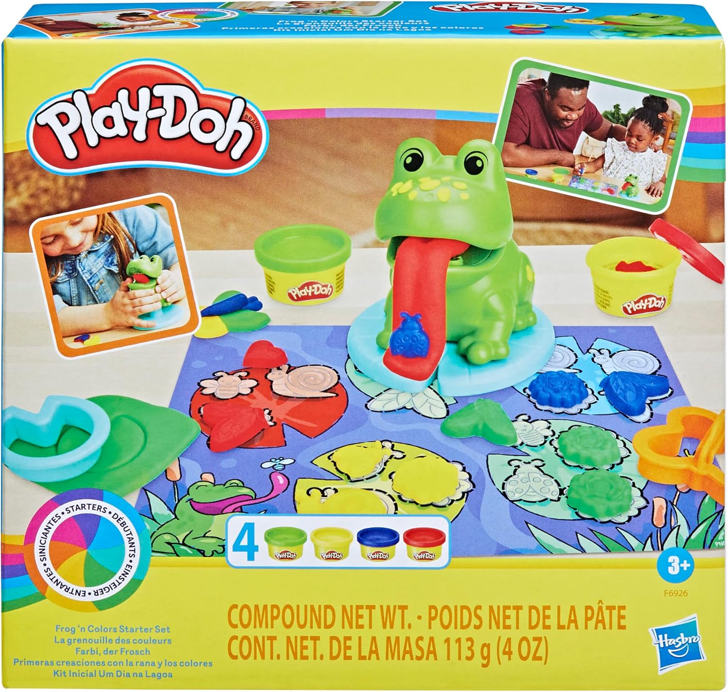 Hasbro Play-Doh Frog 'N Colors Starter Set Hasbro Play-Doh Frog 'N Colors Starter Set