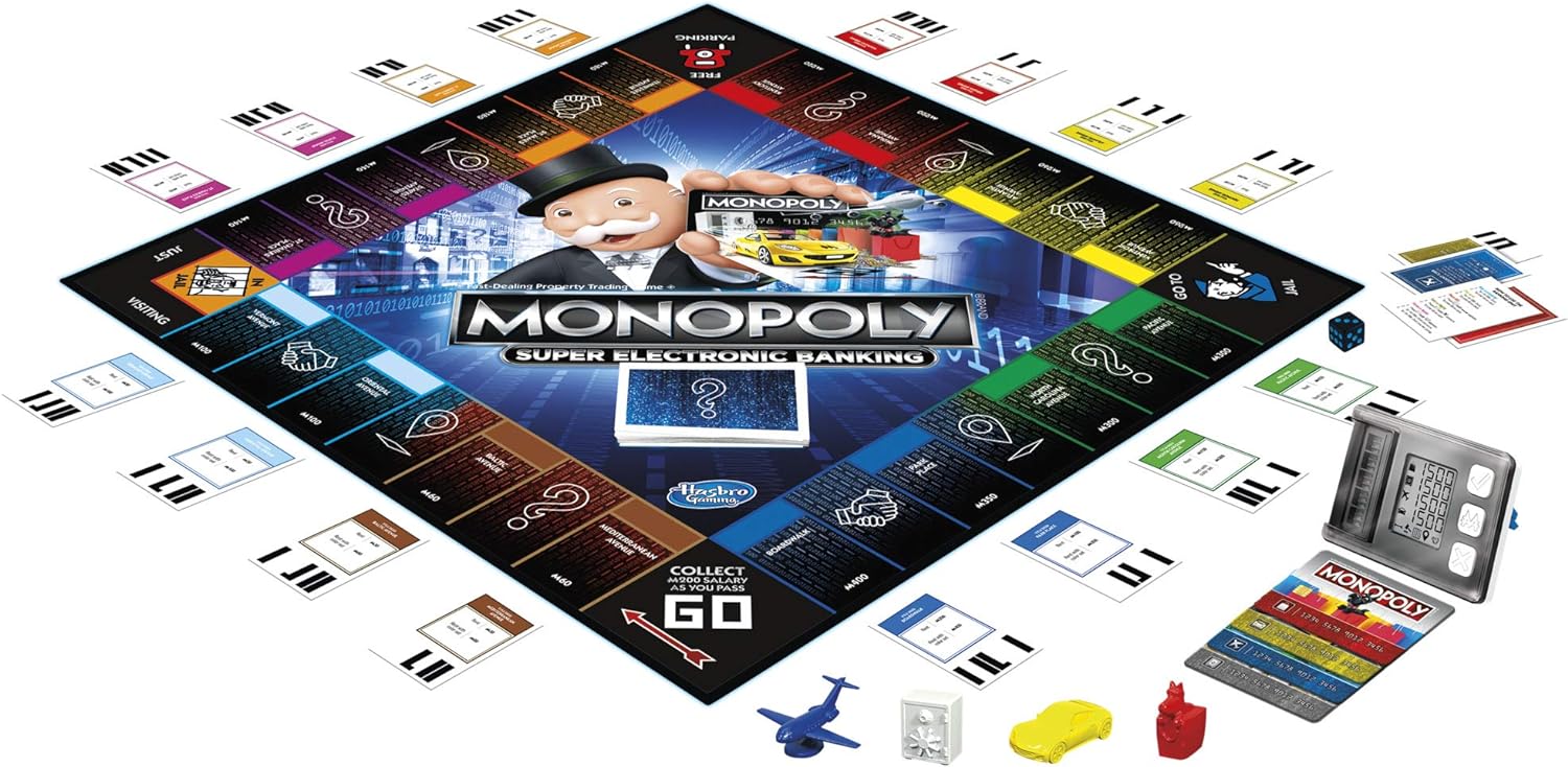 Hasbro Monopoly Super Electronic Banking Hasbro Monopoly Super Electronic Banking
