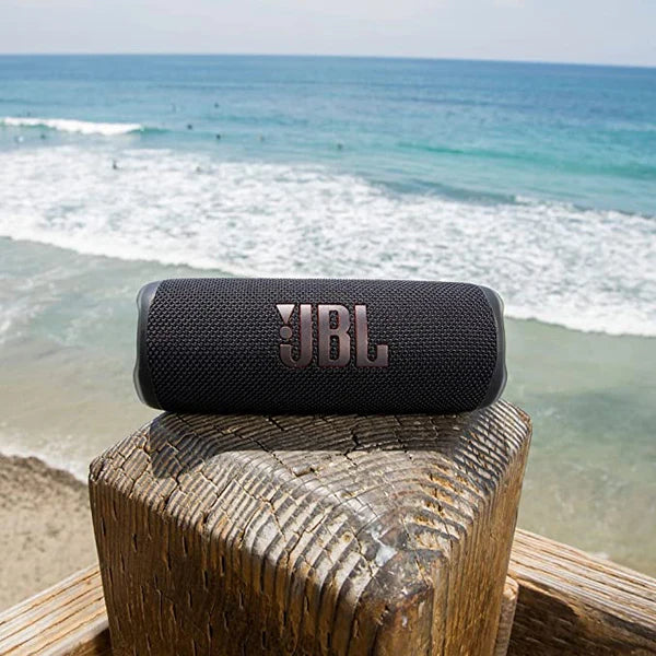 JBL Flip6 Waterproof Portable Bluetooth Speaker- Black