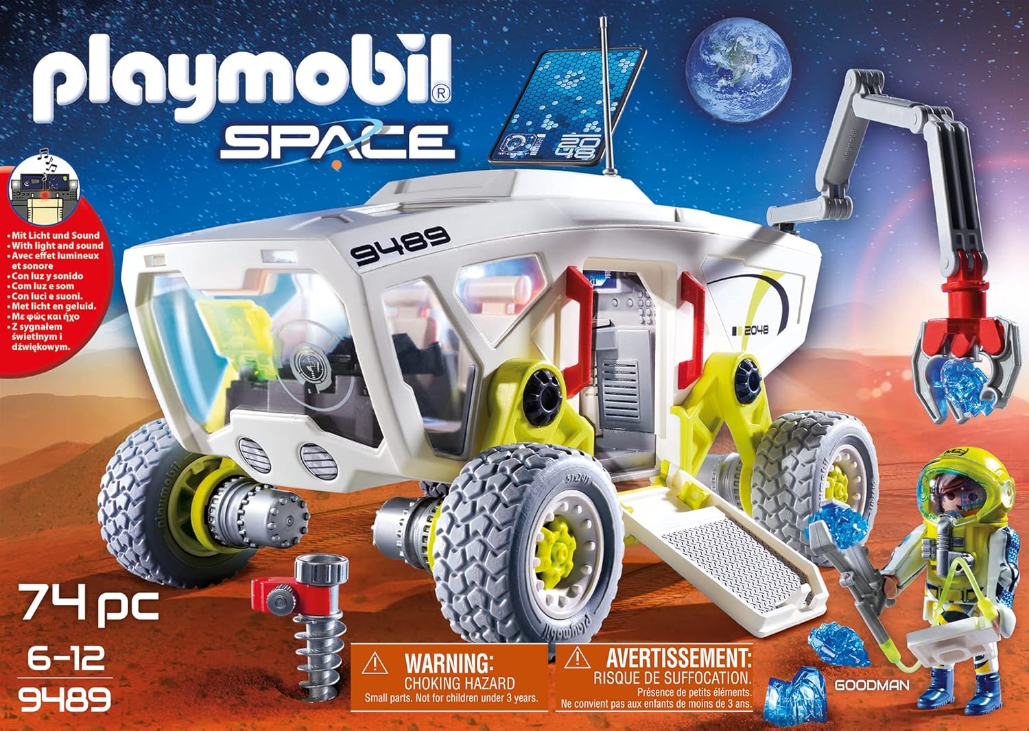 Playmobil mars research vehicle online