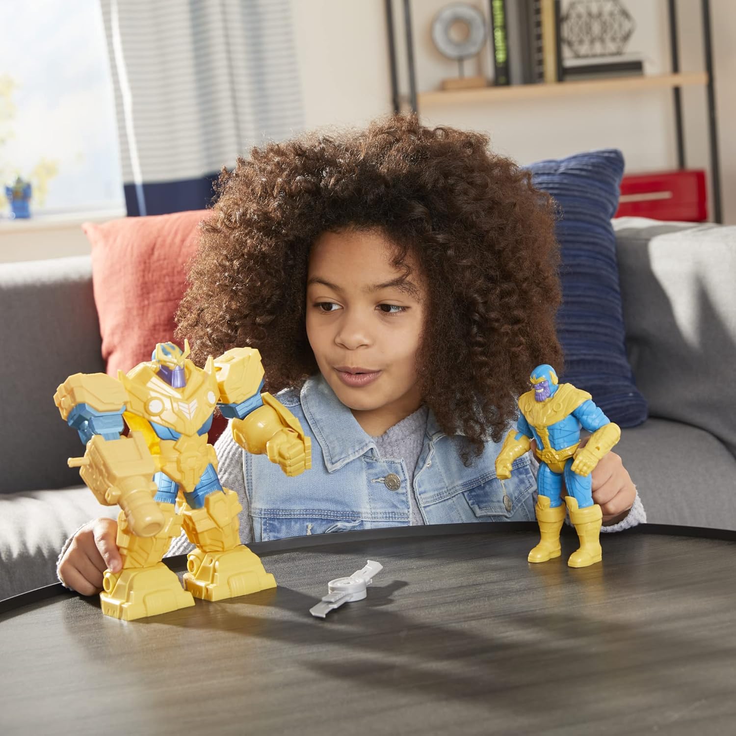 Hasbro Marvel Avengers Mech Strike Infinity Mech Suit Thanos Hasbro Marvel Avengers Mech Strike Infinity Mech Suit Thanos