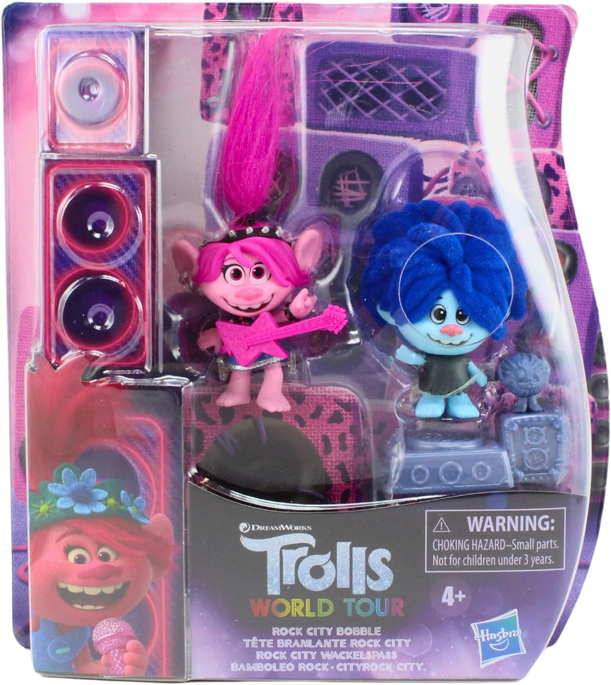 Hasbro Trolls Dreamworks World Tour Vibe City Bobble Hasbro Trolls Dreamworks World Tour Vibe City Bobble