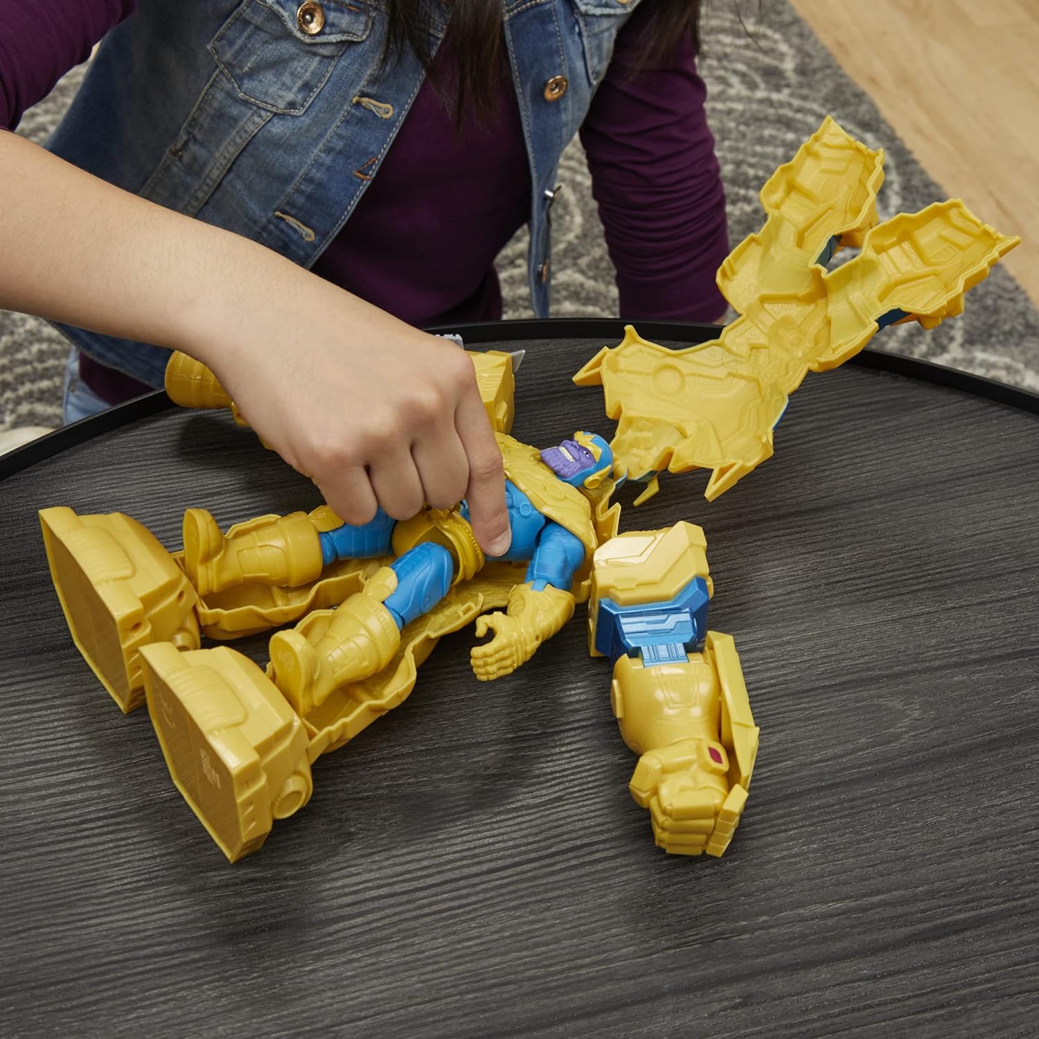 Hasbro Marvel Avengers Mech Strike Infinity Mech Suit Thanos Hasbro Marvel Avengers Mech Strike Infinity Mech Suit Thanos