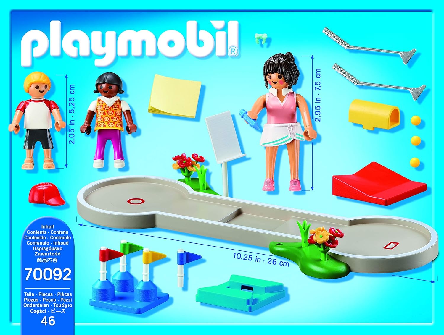 Playmobil Mini Golf Set - Fun Mini Golf Game for Kids