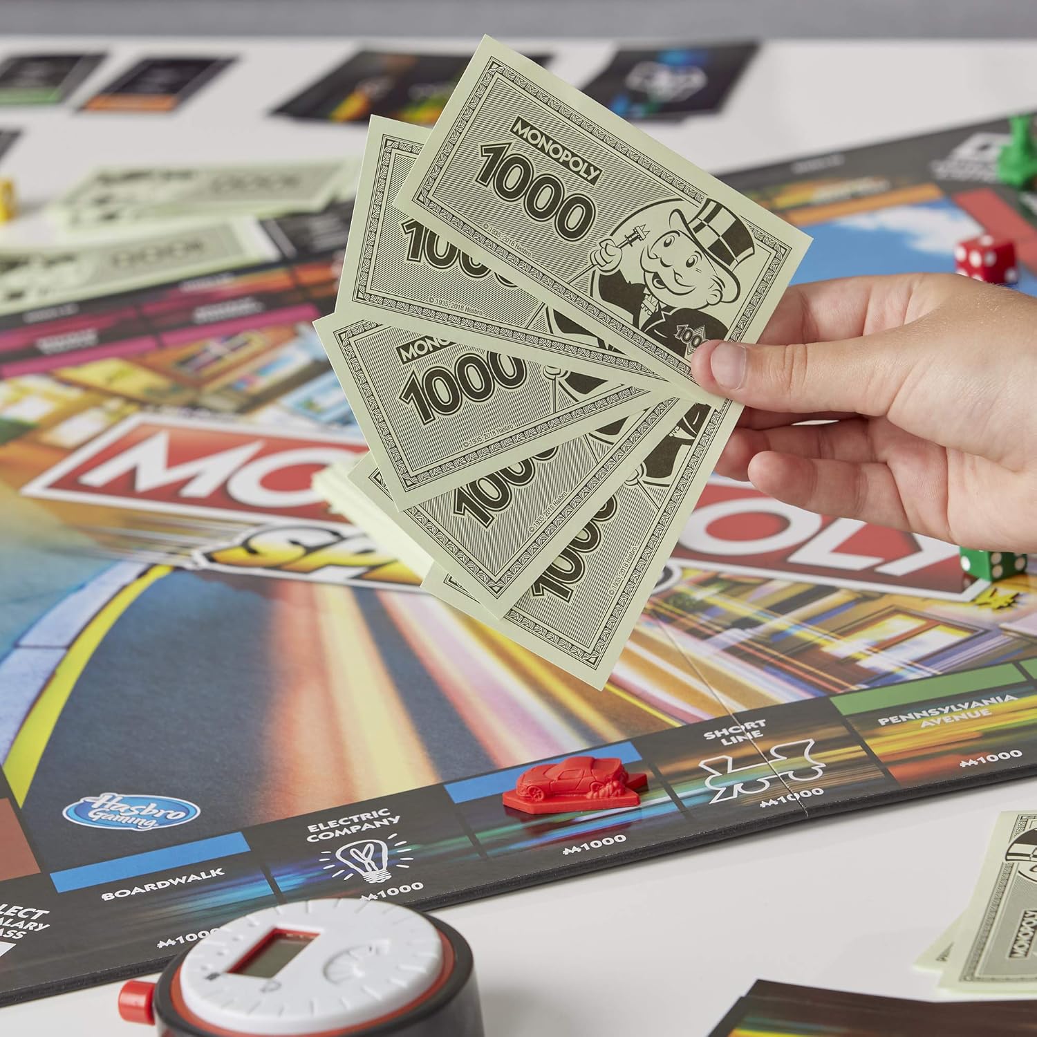 Hasbro Monopoly Speed Board Game Hasbro Monopoly Speed Board Game