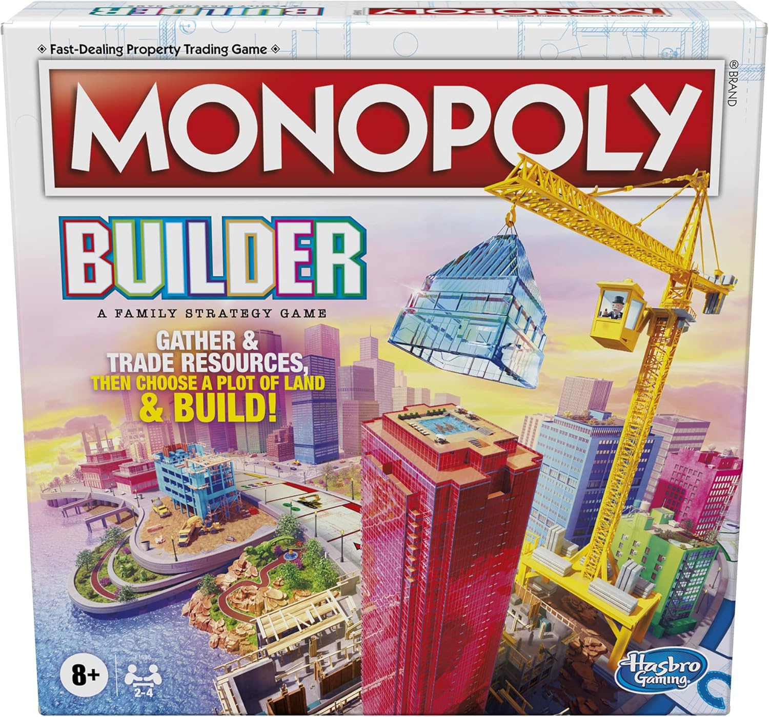 Hasbro Monopoly Builder Board Game Hasbro Monopoly Builder Board Game