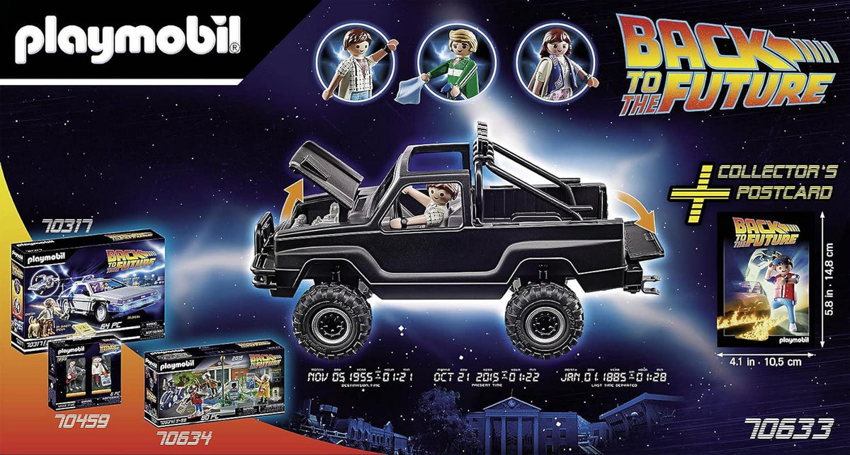 Playmobil Marty's Pickup Truck - Back to the Future | Jocell Playmobil Marty's Pickup Truck - Back to the Future | Jocell