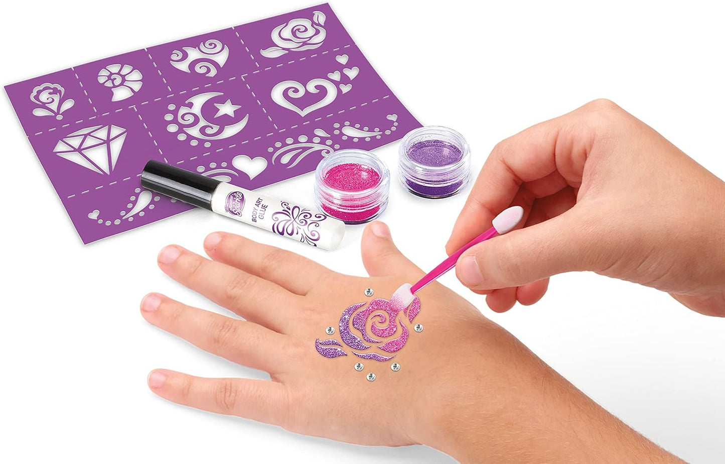 مجموعة مستحضرات التجميل اللامعة 3 في 1 من شيمر آند سباركل للأطفال 