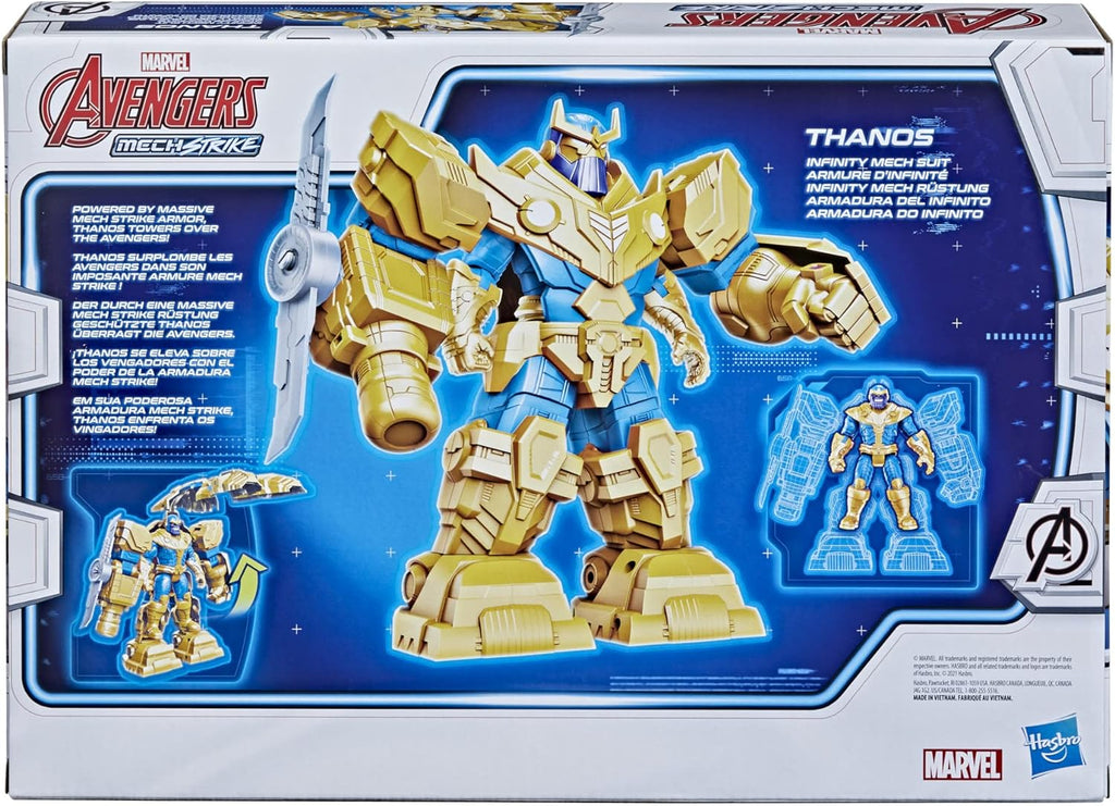 Marvel Mech Hasbro Marvel Avengers Mech Strike Infinity Mech Suit Thanos