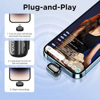 BOYA Mini-16 Ultra-Compact 2.4GHz Wireless Microphone Lightning
