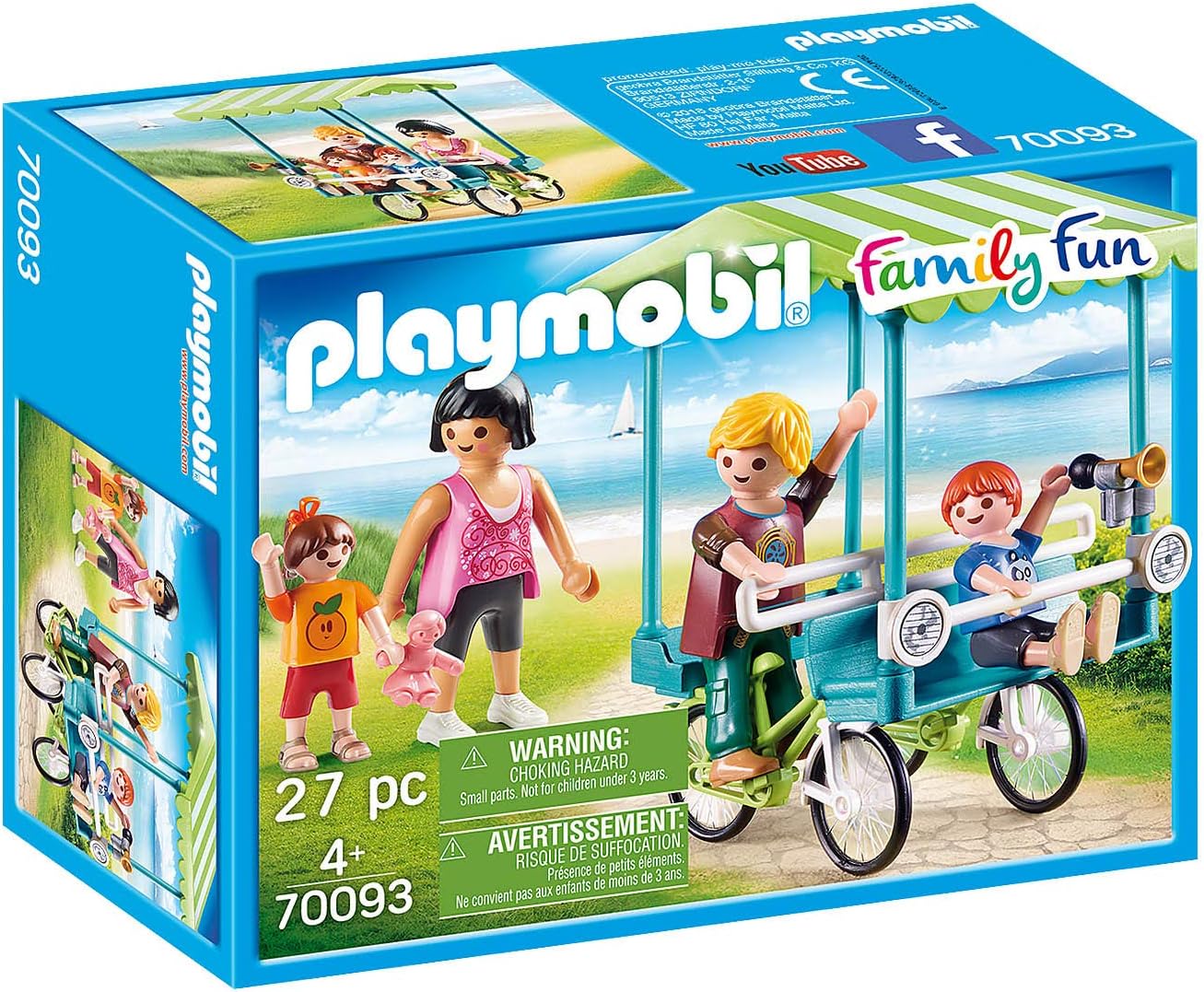 Playmobil Family Bicycle - Fun Family Bike for Kids