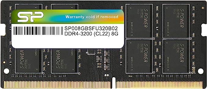 Silicon-Power Ram 8GB DDR4 Laptop 3200 MHZ