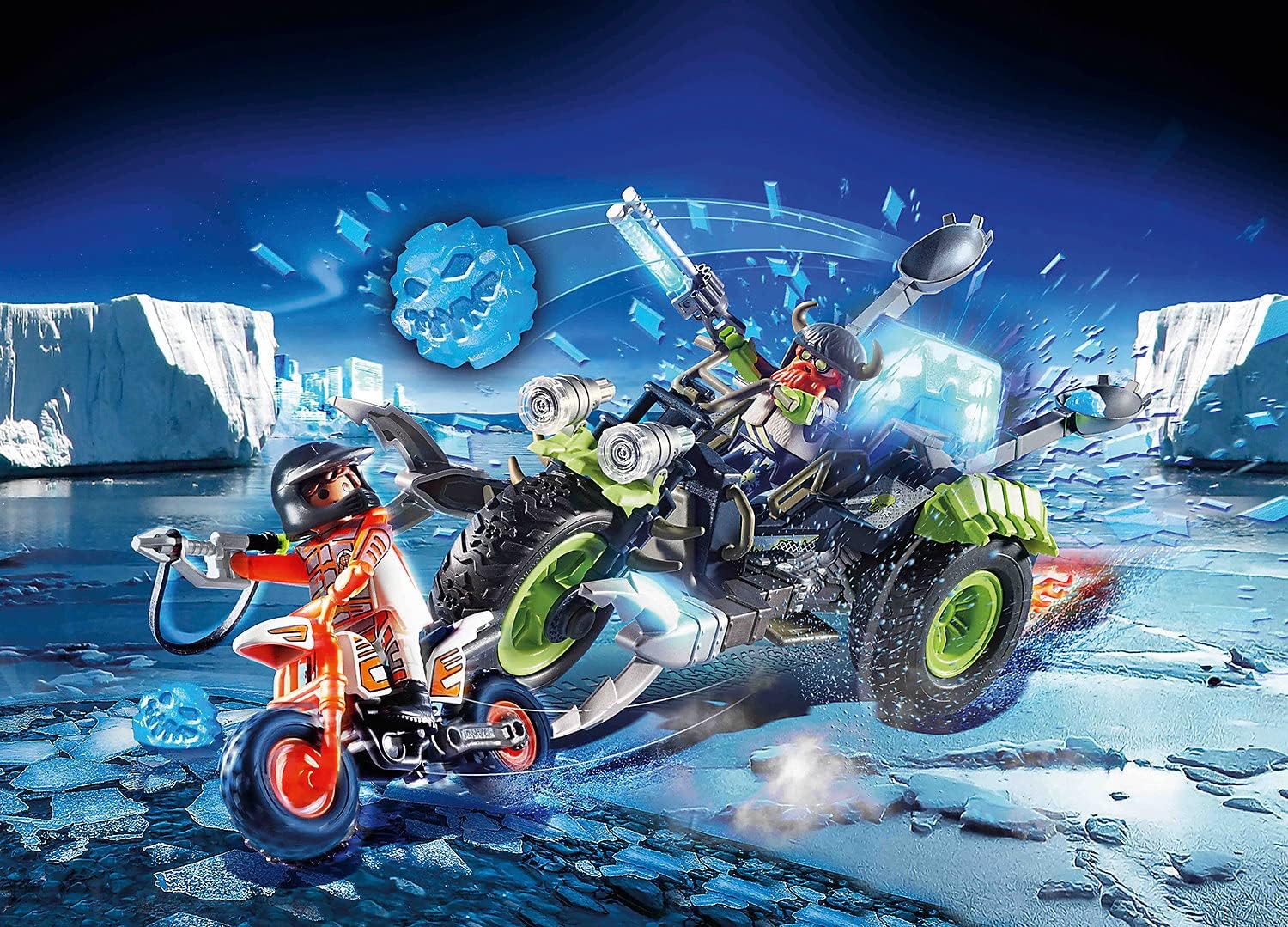 Playmobil Arctic Rebels Ice Trike Thrilling Polar Adventure