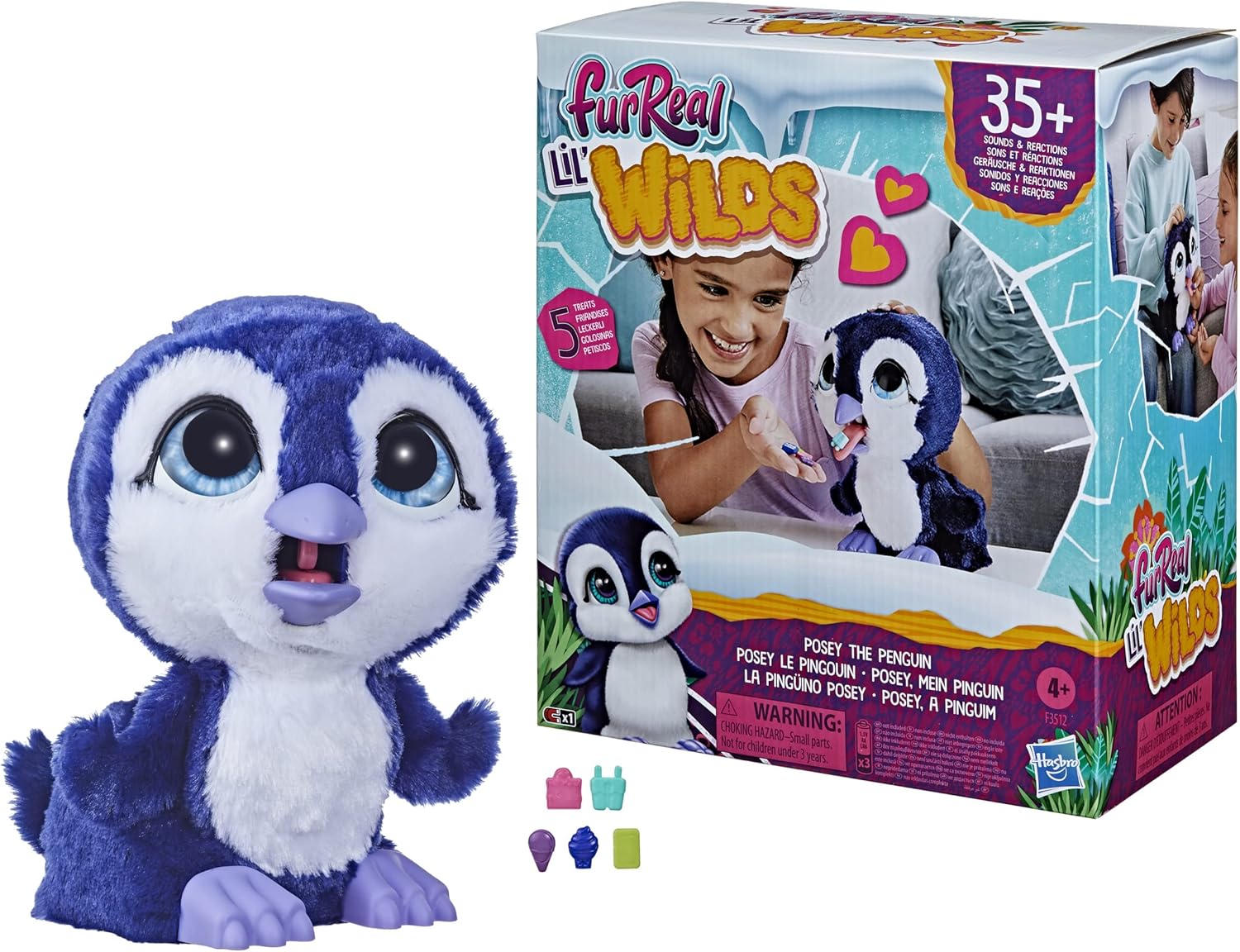 Hasbro Furreal Lil’ Wilds Posey The Penguin Hasbro Furreal Lil’ Wilds Posey The Penguin
