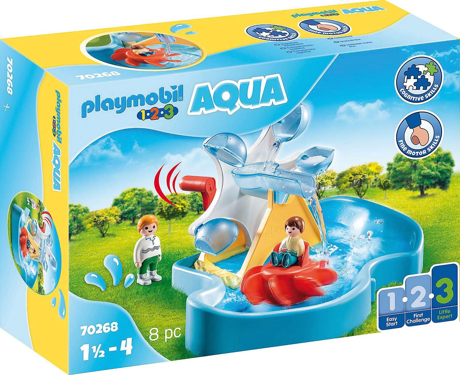 Playmobil 1.2.3 Aqua Wasserrad Karussell Playmobil 1.2.3 Aqua Wasserrad Karussell