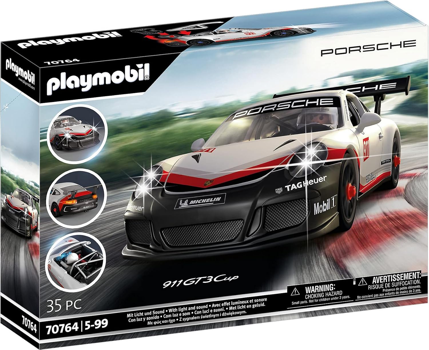 Playmobil Porsche 911 GT3 Cup - Ultimate Racing Thrill