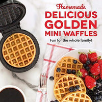 Dash MINI WAFFLE MAKER- BLACK