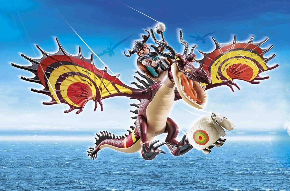 Playmobil Dragon Racing Snotlout & Hookfang Adventure Playmobil Dragon Racing Snotlout & Hookfang Adventure