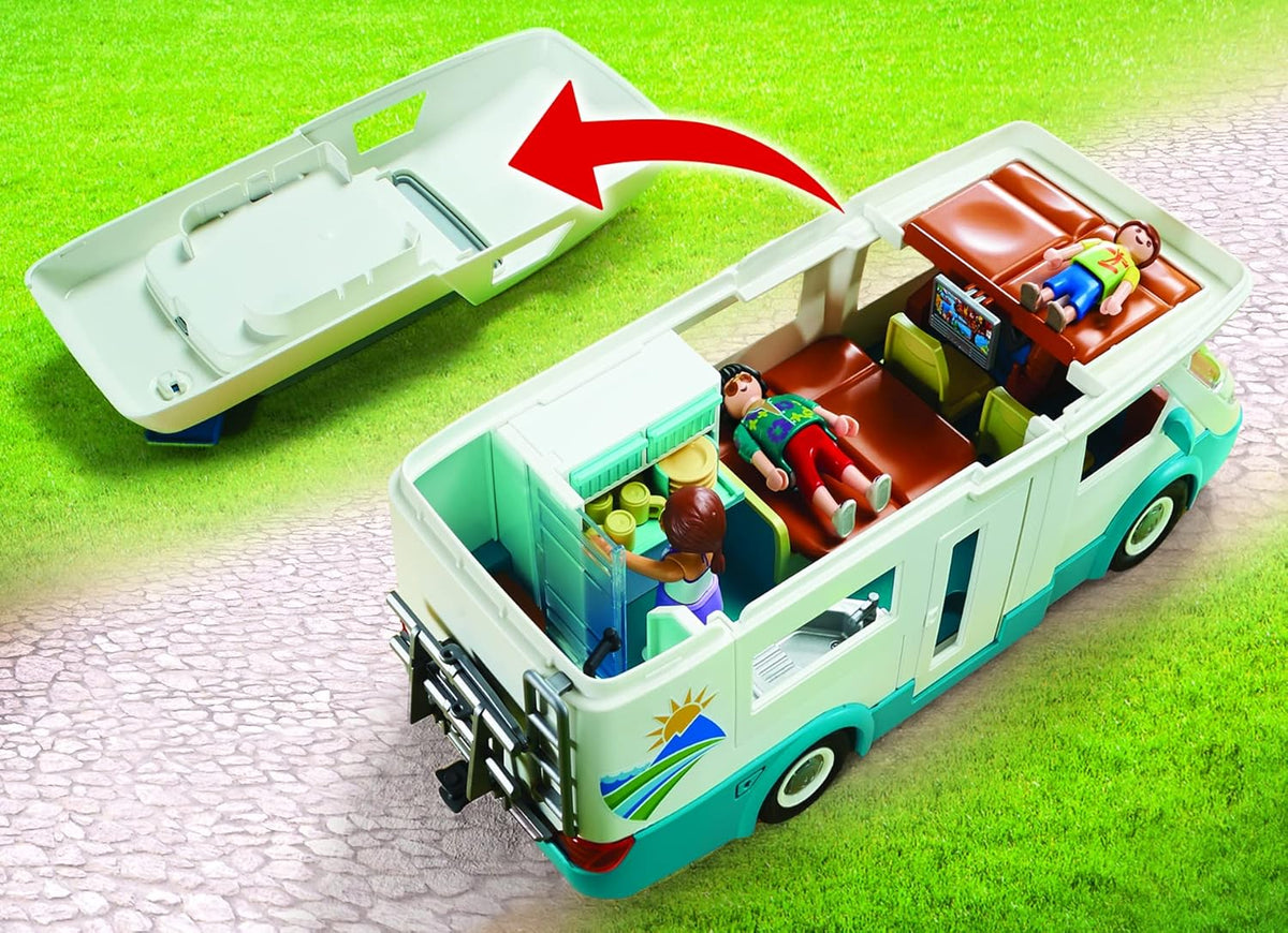 Playmobil Family Camper – Camping Fun for Kids Ages 4+ Playmobil Family Camper – Camping Fun for Kids Ages 4+