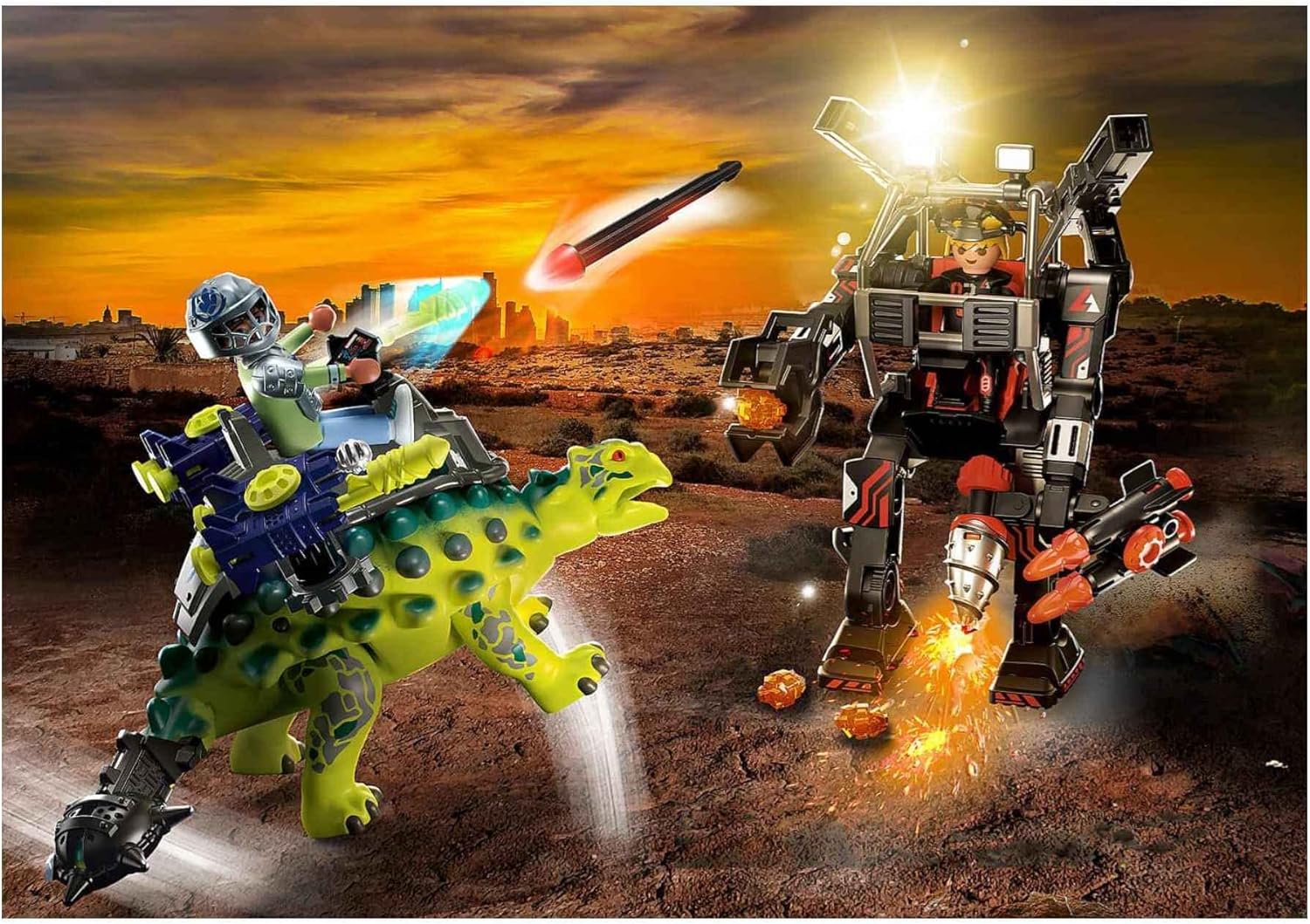 Playmobil Dino Rise Saichania Robot Invasion Adventure Playmobil Dino Rise Saichania Robot Invasion Adventure