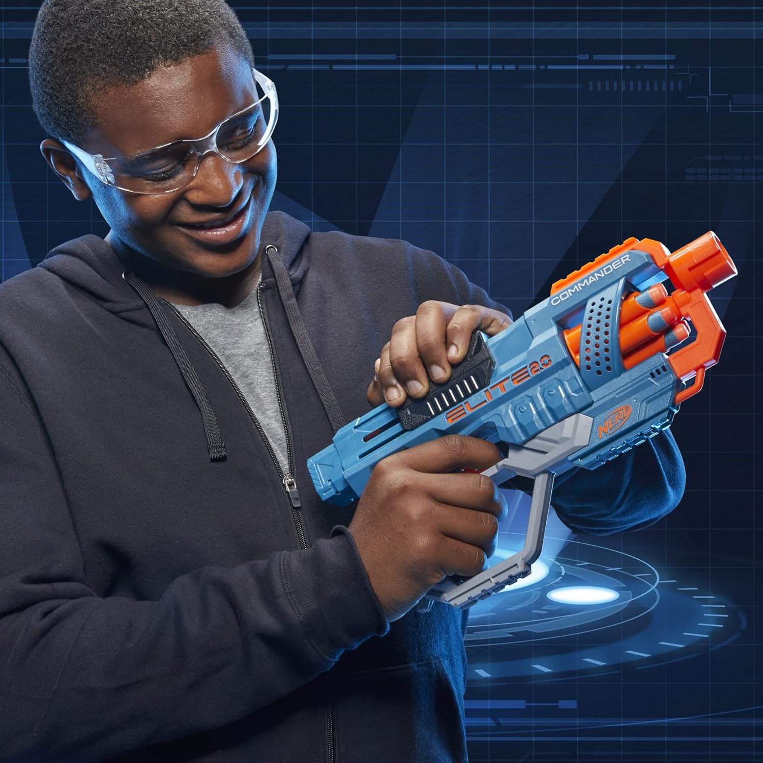 Hasbro Nerf Elite 2.0 Commander RD-6 Blaster Hasbro Nerf Elite 2.0 Commander RD-6 Blaster