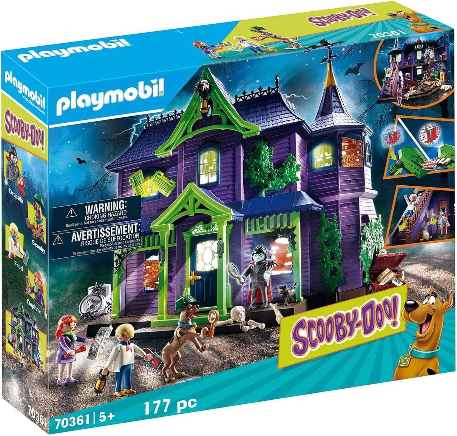 Playmobil Scooby-DOO! Mystery Mansion Adventure