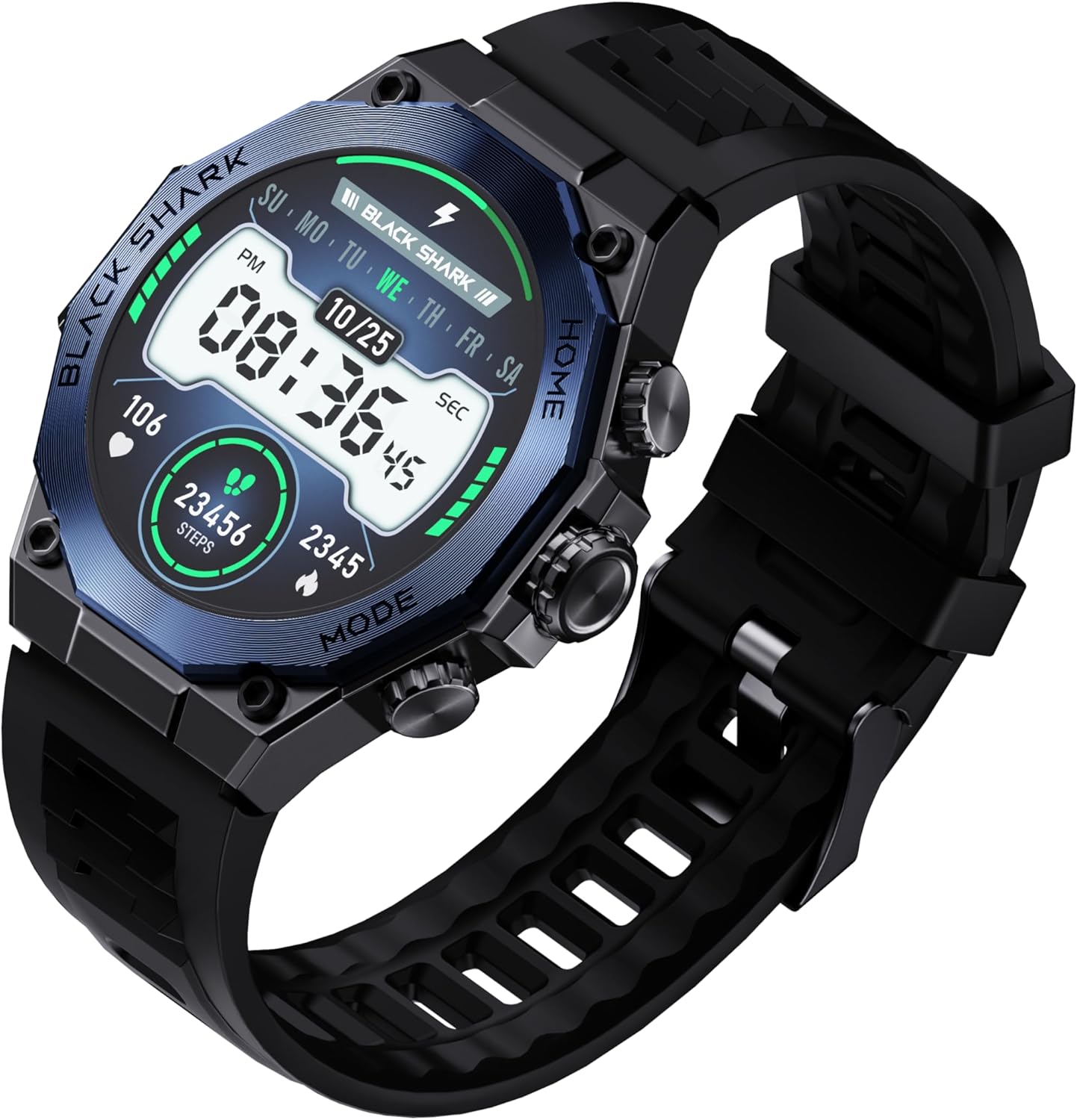 Black Shark S1 Pro Smart Watch 1.43” AMOLED Display - Blue Black Shark S1 Pro Smart Watch 1.43” AMOLED Display - Blue