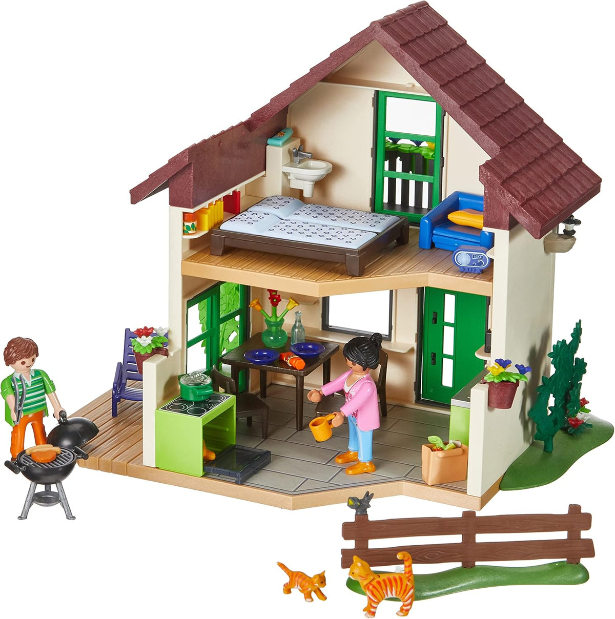 Playmobil Modern Farmhouse for Kids 4+ to Enjoy Playmobil Modern Farmhouse for Kids 4+ to Enjoy