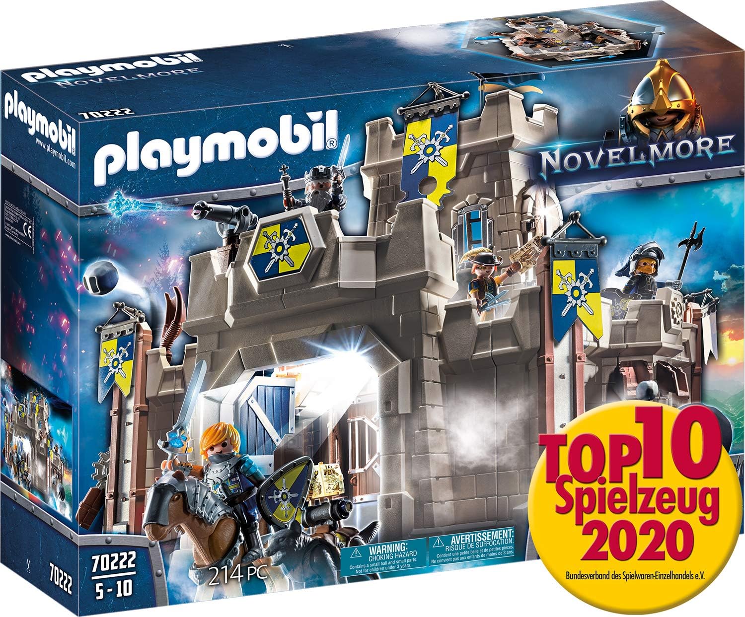 Playmobil Novelmore Fortress - Knight Adventure for Kids