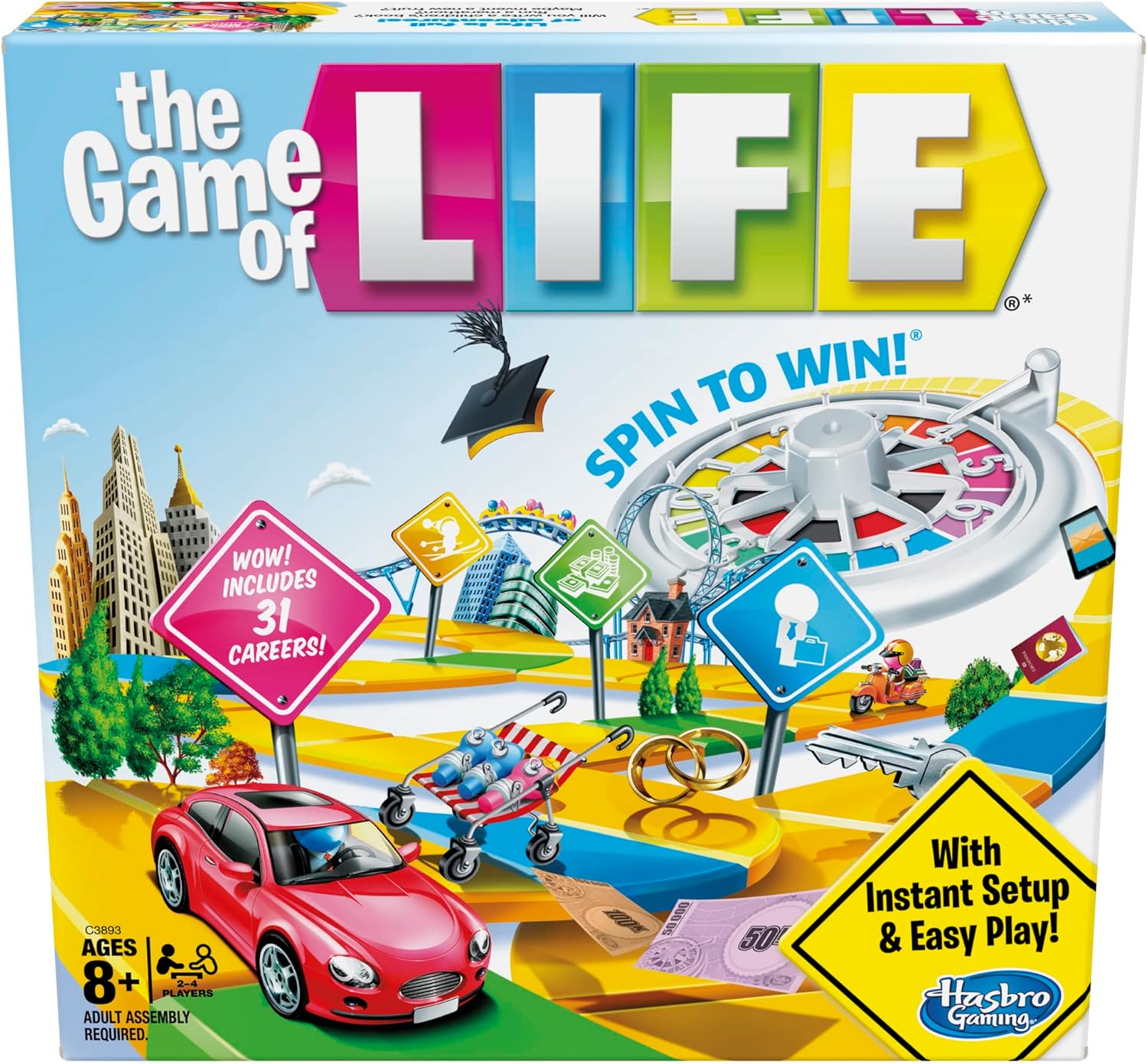 Hasbro Game of Life Classic Hasbro Game of Life Classic