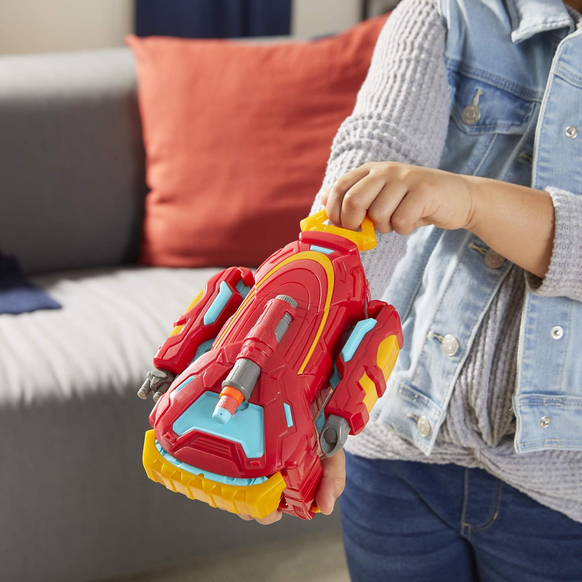 Hasbro Avengers Mech Strike Iron Man Strikeshot Gauntlet Toy Hasbro Avengers Mech Strike Iron Man Strikeshot Gauntlet Toy