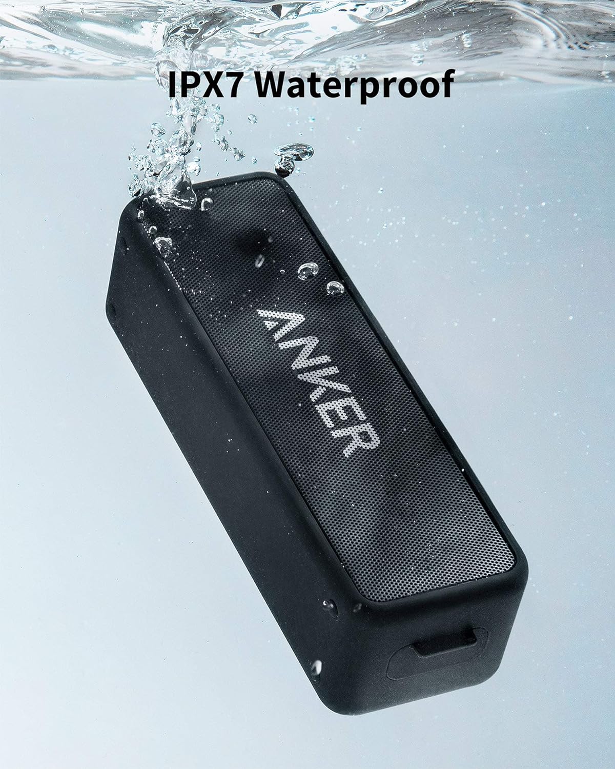 Anker Soundcore 2/ 12W Stereo/ Bluetooth 5/ IPX7/ 24-Hour Playtime - Black