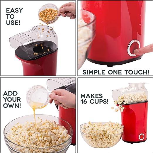 Dash FRESH POP POPCORN MAKER - RED