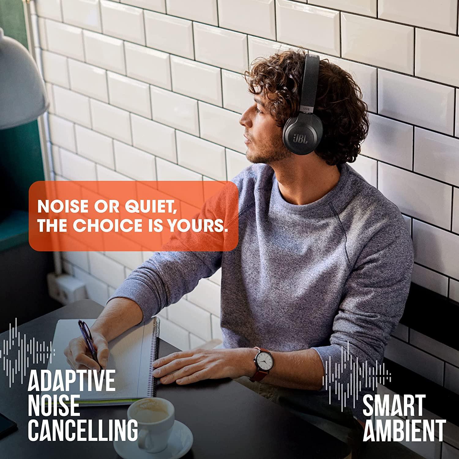 JBL Live 660NC Wireless Over-Ear Noise Cancelling Headphones JBL Live 660NC Wireless Over-Ear Noise Cancelling Headphones