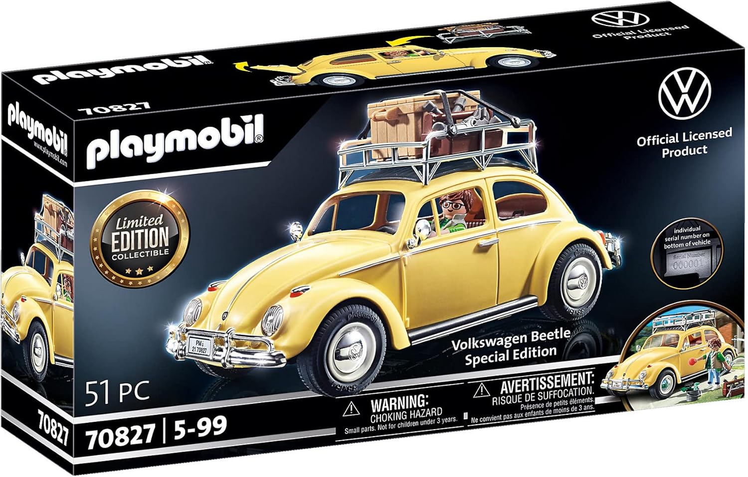 Playmobil Volkswagen Beetle - Unique Special Edition