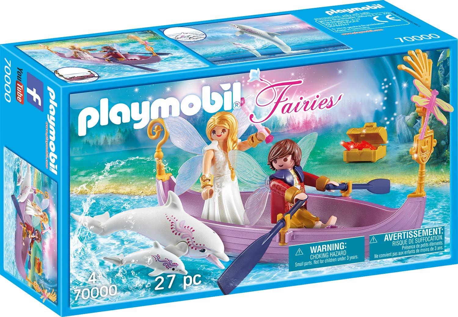 Playmobil Romantic Fairy Boat - Magical Toy for Kids