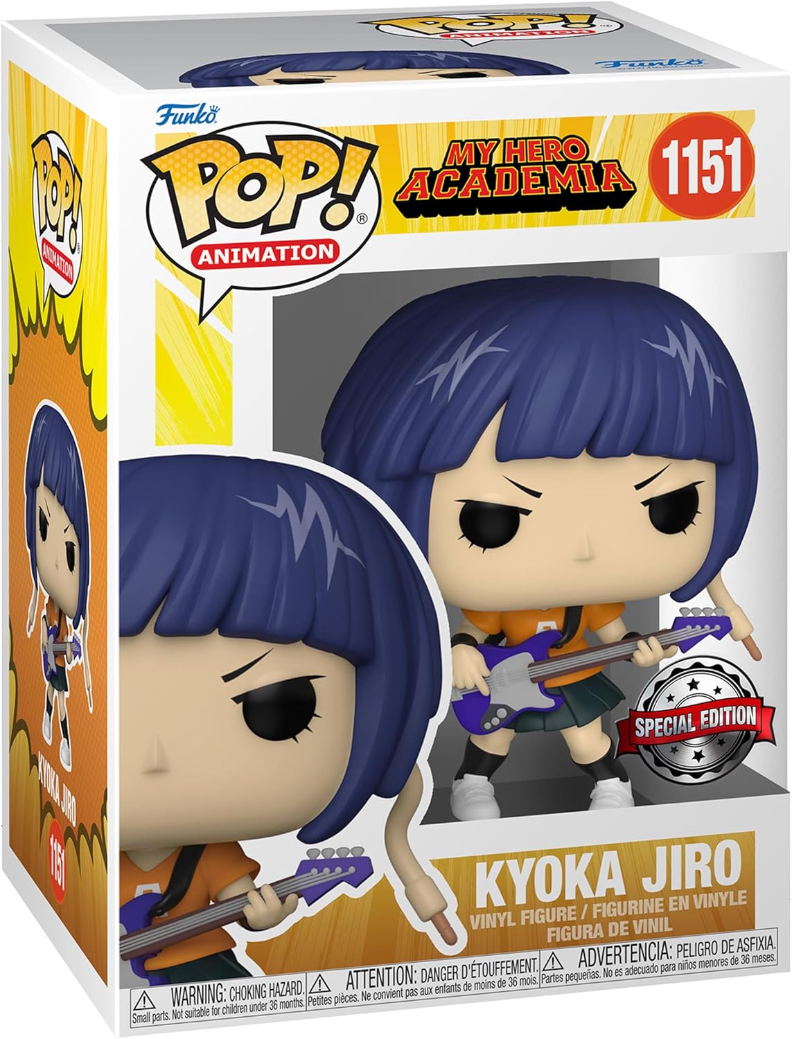 Funko Kyoka Jiro Funko Pop! Guitar My Hero Academia