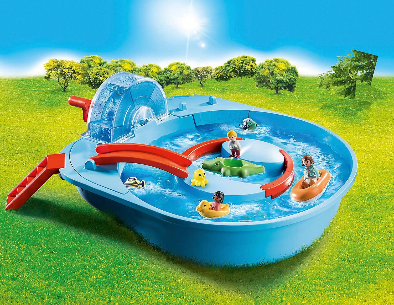 Playmobil Aqua Splish Splash - Fun Water Park for Toddlers