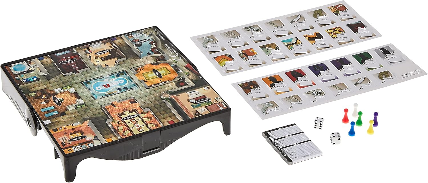 Hasbro Cluedo Grab & Go Game Hasbro Cluedo Grab & Go Game