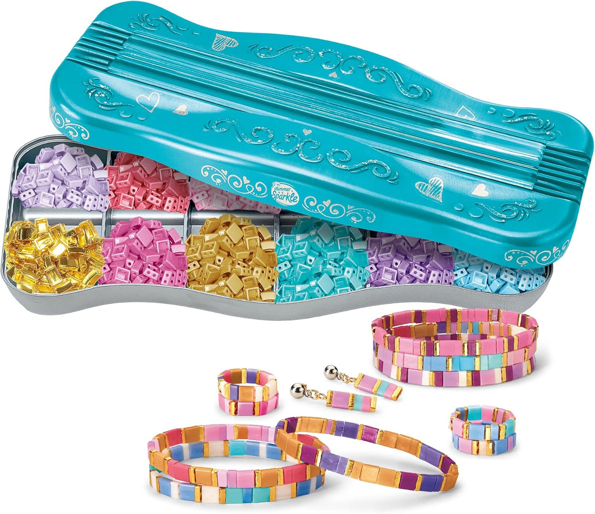Cra-Z-Art Shimmer N Sparkle Fashion Studio – Make Your Own Tila Bead Jewellery