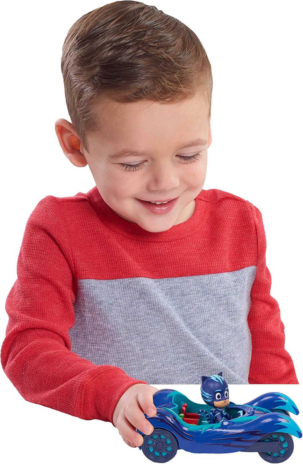 Hasbro PJ Masks Cat-Car Hero Vehicle with Catboy Figure Hasbro PJ Masks Cat-Car Hero Vehicle with Catboy Figure