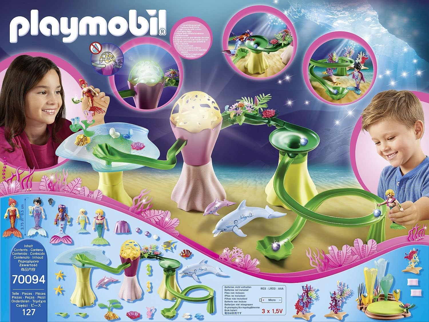 Playmobil Mermaid Bay with Light-Up Dome - Magical Fun