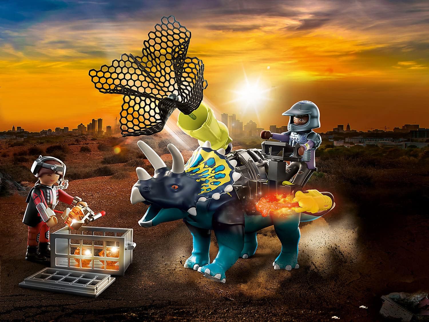 Playmobil Dino Rise Triceratops Battle for the Legendary Stones Playmobil Dino Rise Triceratops Battle for the Legendary Stones