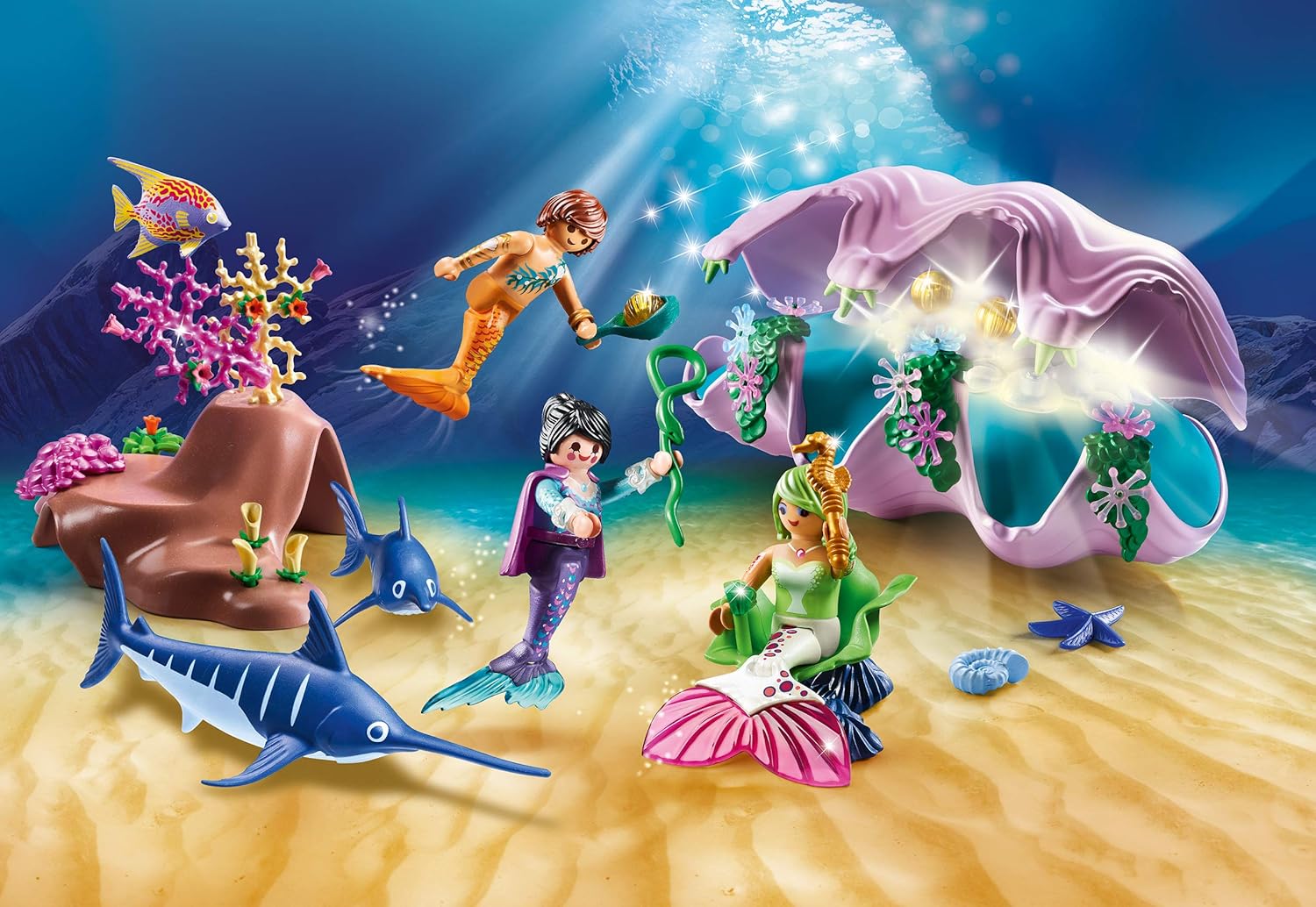 Playmobil Pearl Shell Night Light - Magical Ocean Glow Playmobil Pearl Shell Night Light - Magical Ocean Glow