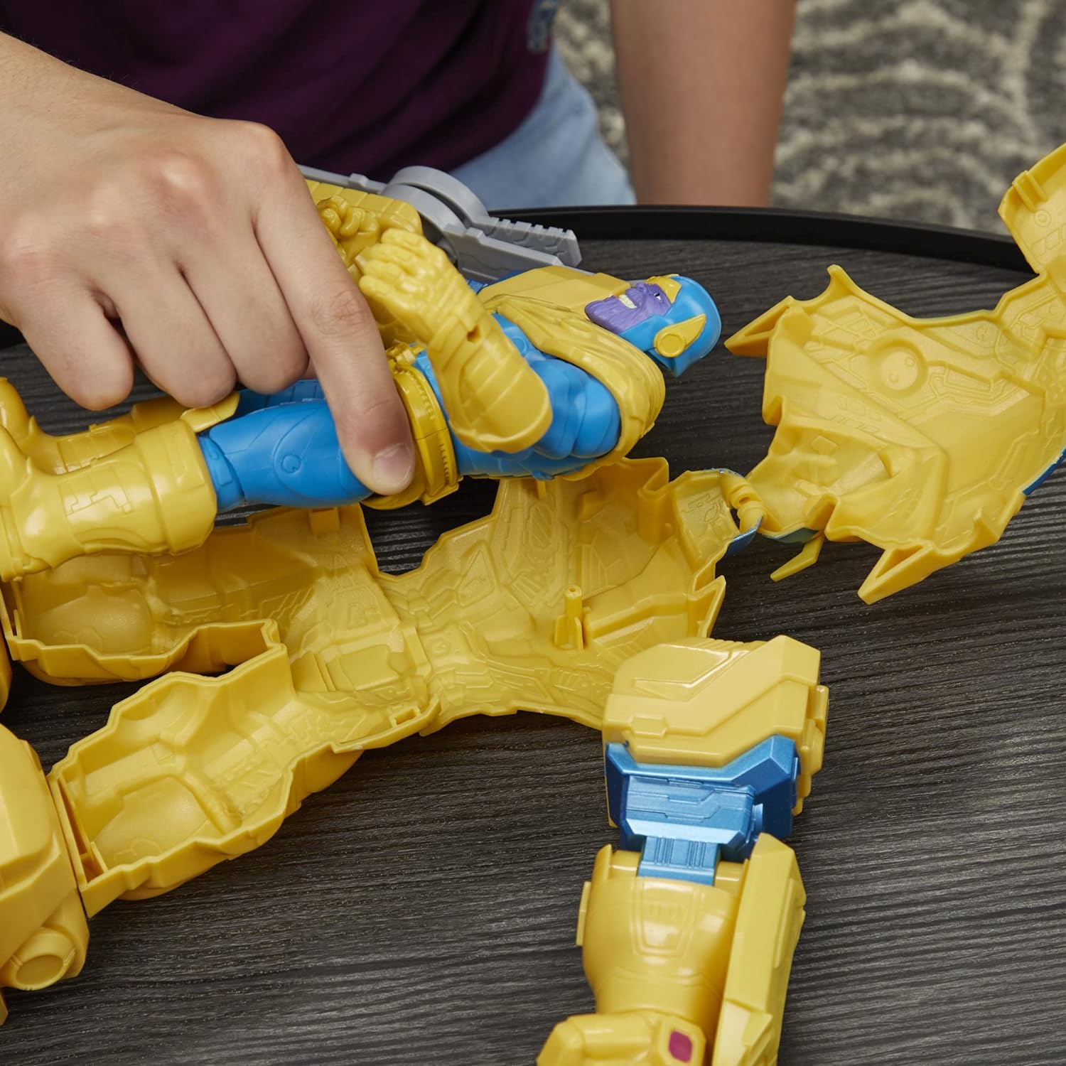 Hasbro Marvel Avengers Mech Strike Infinity Mech Suit Thanos Hasbro Marvel Avengers Mech Strike Infinity Mech Suit Thanos