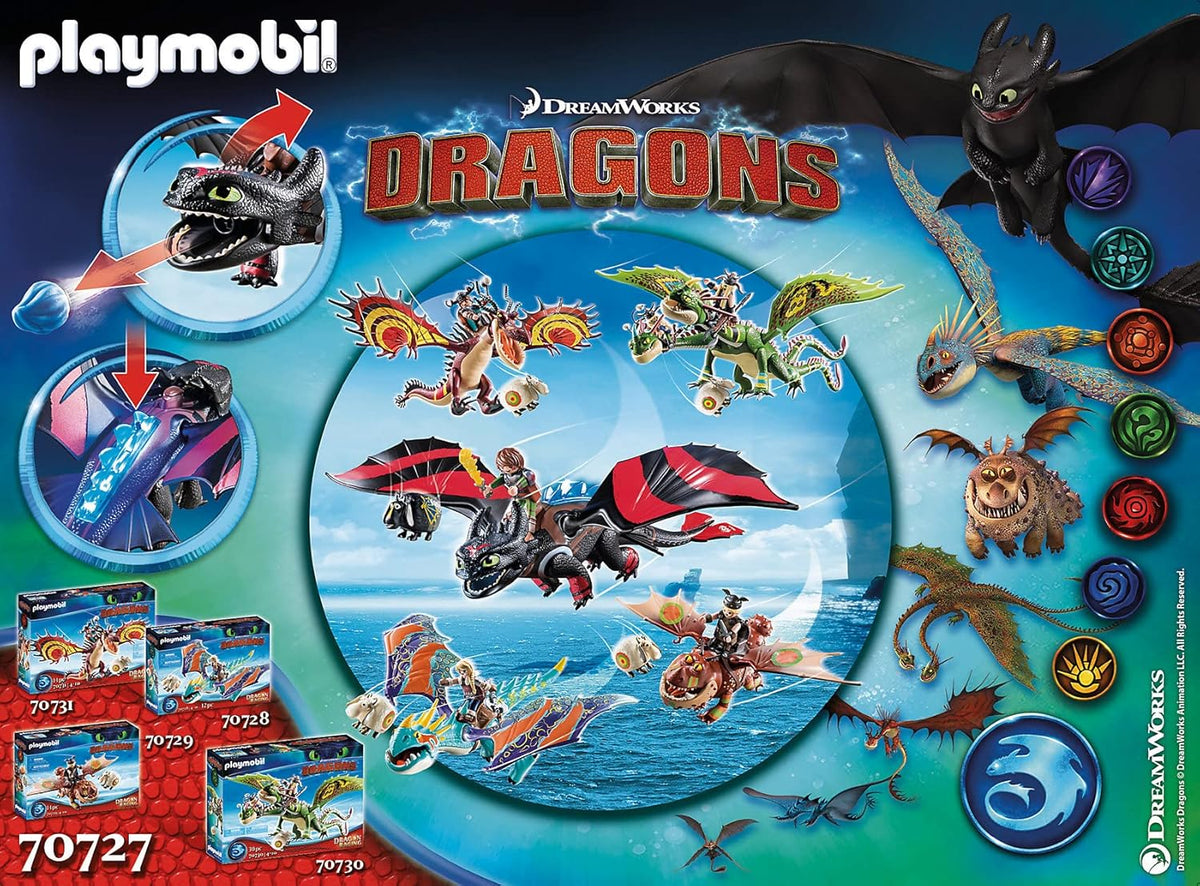 Playmobil Dragon Racing Hiccup & Toothless Adventure Playmobil Dragon Racing Hiccup & Toothless Adventure