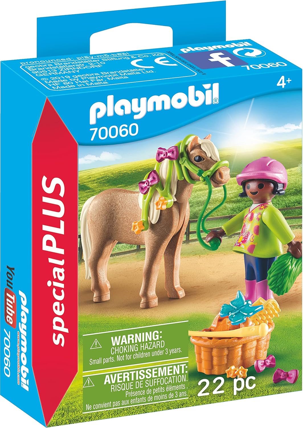 Playmobil Girl with Pony - Fun Role-Play for Kids 4+