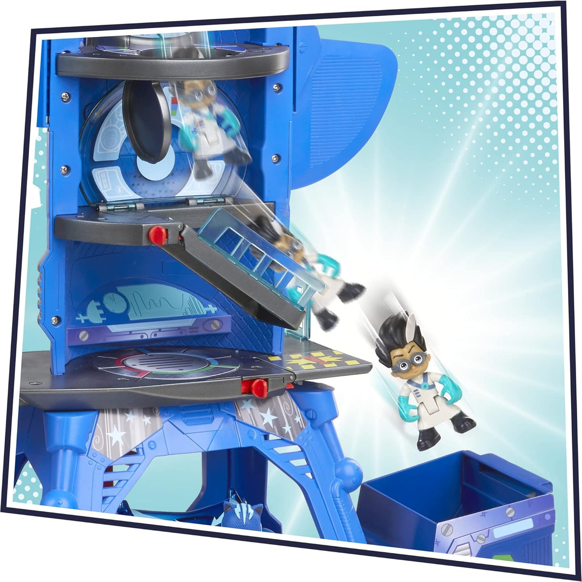 Hasbro PJ Masks Deluxe Battle HQ Playset -Adventure for Kids Hasbro PJ Masks Deluxe Battle HQ Playset -Adventure for Kids